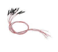 Yunhgft 10 Pieces 30cm Pre 3mm LED Diodes Emitting Bulb DC3V for DIY Hobby Projects, Blue, 30cm