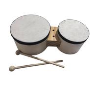 Yunhgft 5" And 6" Traditional Portable Wooden Bongos for Lessons