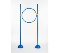 Yunhgft Adjustable Height Agility Hurdles Training Set, Multi-Function Soccer Training Equipment for Speed & Footwork, 1 meter training obstacle jump ring