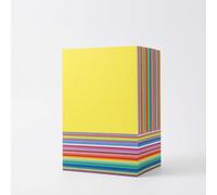 Yunhgft Colored Card Paper, 200g/ Card for Art Projects, Card Making, and Crafting, Mixed, Black, Light Blue, Gray, Mixed Colors