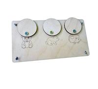 Yunhgft DIY Wooden Writing Board, Accessories, Material, Basic Skills, Early Educational Teaching Aids, Activity Board for Kids, Animals