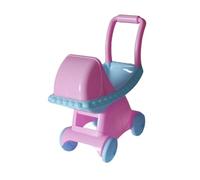 Yunhgft Doll's Pram Miniature Toy Dollhouse Decoration Doll Accessories Made of PP Material with Rounded Edges for Collectors Role Play Birthday Gift, Blue