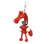 Yunhgft Horse Keychain, Decorative Pendant for The Chinese New Year 2026, for A Child's Bag Or Backpack, Red