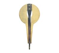Yunhgft Jaw Harp, Jaw Harp, Portable Ethnic Folk Musical Instrument for Beginners, Gold Circle