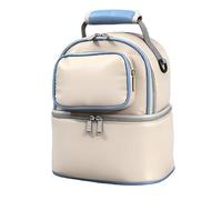 Yunhgft Maternity Bag Backpack - Work - Insulated Bag for Nursing Moms - Travel - for Pumping, Beige and Blue, Blue