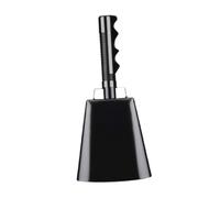 Yunhgft Metal Cowbell, Noisy Service Bell, School Celebrating A Birthday, Black