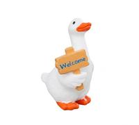 Yunhgft Mini Resin Animals, Miniature Animal Figurines, Fairy Garden Decor, Tiny Figures with Placards