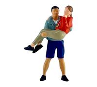 Yunhgft Miniature -Man Figures Painted Figures 1/64 Skala Menschen -Figures -Mini Models for The Family, Style C