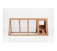 Yunhgft Outdoor Hutch & Bunny Hutch, Rainproof Wood Pet Cage for All Seasons