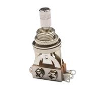 Yunhgft Pickup Selector Switch Electric Guitar 3 Way Toggle Switch Brass Electric Knob Short Connection Switching Suitable for Musicians, silver