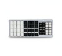 Yunhgft Polyester Sewing Thread Assortment for, Multicolor Thread Spools & Bobbins for Household Sewing, Black and White