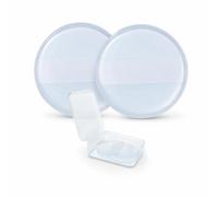 Yunhgft Silicone Powder Puff, Reusable Makeup, Round Cosmetic Tool with Storage Case