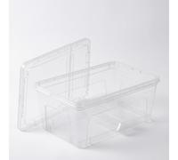 Yunhgft Stackable Reptile Enclosure Critter Keeper for Tortoise, Snake, and Tank