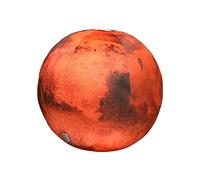 Yunhgft Stuffed Toy Stuffed Toy Decor Astronomy Pillow, Soft Doll Pillow Stuffed Toy Lifelike for Girls, Mars 27cm