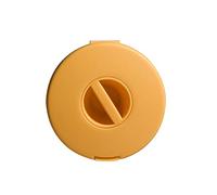 YUNHOME Cable Organizer Cable Holder Wire Organiser Wire Tidy 3Pcs Mini Round Cable Clips Organizer For Desk And Workstation Cable Management Holder Usb Data Charging Line Cable Winder-Yellow