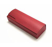 YUNHOME Glasses Pouch Glasses Bag Sunglasses Case Spectacle Cases Artificial Leather Hard Glasses Case Multicolor Fashion Magnetic Dust-Proof Waterproof Box Solid Middle Holder-Red