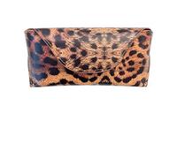YUNHOME Sunglasses Case Spectacle Cases Glasses Case Eyeglasses Case Sunglasses Bag, Glasses Case, Anti-Compression, Hard And Light Pu Women'S Sunglasses, Ins Leopard Print-Dark Leopard