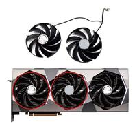 YUNHUOZ 95MM PLD10020B12H For MSI GeForce RTX 4070 Ti 4080 4090 SUPRIM X Video Card Fan RTX4080 RTX4090 Graphics(AB-Fan)