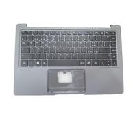 YUNHUOZ Laptop PalmRest&Keyboard For PEAQ for PNB S130-CA464AT S130-CA464CT S130-CG464PT Silver C Shell With German GR/IT/SW(Swiss SW)