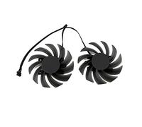 YUNHUOZ RTX2060 GTX1660 Cooling Fan For Inno3D for GeForce RTX 2060 1660 Super Twin X2 85MM 4PIN CF-12915S 0.35A GPU FANS(2-Fan)