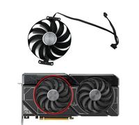YUNHUOZ T129215BU 6PIN RTX4070 SUPER for ASUS for GeForce RTX 4070 12GB for DUAL OC graphics card cooling Fan(A-Fan)