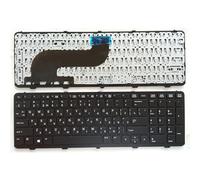 YUNHUOZ US/RU for HP for Probook 650 G1 655 Keyboard with frame No Pointer 738697-001(Black RU)