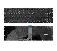 YUNHUOZ US RU Layout for MSI GP65 GL75 GF75 GS75 GP75 GT76 GE63VR GV62 MS-16P1 laptop keyboard Easy to replace(Buckle RGB US)