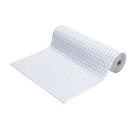 Yunihome Clear Contact Paper Roll, 17.7in x 5ft Self-Adhesive Vinyl Covering Peel and Stick for Books, Shelves, Documents, Drawers & Crafts - Waterproof, Removable & Easy to Apply