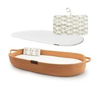 Yunioo Baby Changing Basket with Soft, Portable Changing Mat for Dresser & Changing Table, Baby Essentials for Newborn