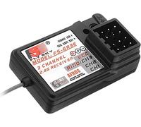 YUNIQUE GREEN-CLEAN-POWER - Flysky FS-GR3E Receiver 2.4G 3CH | Compatible with FS GT2/GT3B/T6 | Stable Signal for RC Cars and RC Helicopters, Black