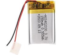 YUNIQUE GREEN-CLEAN-POWER - Lithium Battery 3.7 V 150 mAh Model 402030 | With Protection Circuit | Rechargeable, Compatible with Bluetooth Earphones and TWS Headphones, High Durability