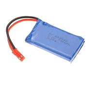 YUNIQUE GREEN-CLEAN-POWER - Rechargeable Lipo Battery 730mAh 3.7V for Drone | Compatible with Wltoys V636 V686 V686G V686K JJRC V686 | Lightweight and Durable | 53x27x8 mm - 22 gr, Blue