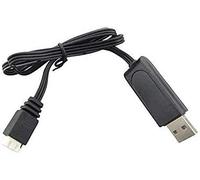 YUNIQUE GREEN-CLEAN-POWER - USB Charging Cable 7.4V for Drones | Compatible with SYMA X8C/X8G/Hubsan H501S | USB Connector, Suitable for Lipo Batteries, Black, Plastic