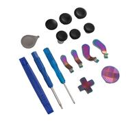 Yunir 13 in 1 Metal Thumbstick Replacement, Joystick Parts Repair Kit Set with 2 Controller Metal Mod 6 Swap Joysticks 4 Paddles 2 D Pads, for Elite Controller Series 2