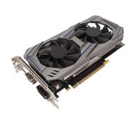 Yunir 8GB 128BIT GDDR5 Computer Video Graphics Card GPU for PC Gaming, DVI VGA HDMI-Output, PCI Express2.0 with Dual Fan for Office and Gaming (GTX550Ti 8GB)