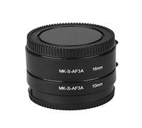 Yunir Automatic Auto Focus 10mm 16mm Macro Extension Tube Set for Sony E/FE NEX3 NEX5 NEX6 NEX7 A5000/A6000/A7/A7M2 Series Camera