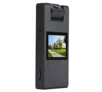 Yunir Body Camera, 1080P 128GB 1000mAh 6 to 8 Hours Battery Life 1.5in LCD Display 180 Degree Rotatable Lens Wearable Hidden Camera, with Night Vision
