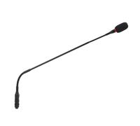 Yunir Desktop Gooseneck Microphone, 23Inch 4 Holes Adjustable Podium Microphones, Flexible Condenser Mic with Windscreen, for Meetings Video Conferences Briefing