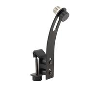 Yunir Drum Microphone Clip, Microphone Clamp Adjustable Drum, Bass Drum Mic Stand Anti Shake, Mount Accommodates 5, 8-Inch Swivel Adapters, Aluminium Alloy, Soft Foam