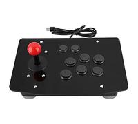 Yunir Gaming Fight Stick Joystick, USB Game Rocker Handle Controller Console, with 8 Buttons, for PC, for