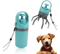 Yunir Pet Poop Scooper, Portable Lightweight Claw Poop Scooper for Dogs, Pet Waste Pick-up Cleaner with Handheld Lid and Bag Dispenser,for Small Medium Large Dogs