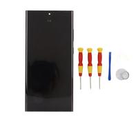 Yunir Phone Screen Replacement, Digitizer Screen Touch Assembly Fix Kit with Frame Fingerprint Function and Repair Tool, for S23 Ultra S918U W US Version