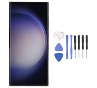 Yunir Replacement Screen for S23 Ultra 5G SM S918B International Version, Screen with Digital Frame Imprint, Touch Screen Replacement Kit with 3 Colors, Spare Parts for Phone