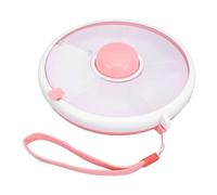 Yunir Rotating Kids Snack Container, Reusable Snack & Fruit Spinner Bundle with Lid, Large Capacity Sealing Kids Fruit Storage Box, Portable Snack Storage for Adults Child