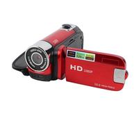 Yunir Video Camera Camcorder Digital Camera Recorder 1080P with 2.4 Inch Color Screen, 16MP 16X Zoom Anti Shake Camcorder Built in Battery (Red)