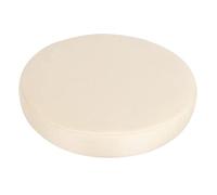 YunJove Round Stool Seat Cover Made of Elastic Polyester, Suitable As A Bar Stool Cover And Chair Slipcover, Washable for Parties, Catering, And Meetings, Beige_30x10cm, as described