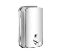 YunJove Soap Dispenser Made of 304 Stainless Steel with Pump for Liquid Soap Shampoo Body Wash in Shower Room, 1000ML