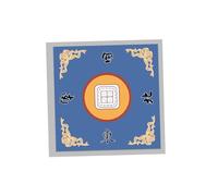YunJove Table Mat for Tile Games - Extra Large Size, Blue B