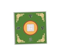 YunJove Table Mat for Tile Games - Extra Large Size, green B