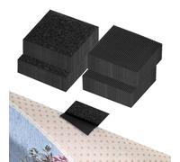YunJoyous Rug Grippers for Carpeted Floor 30 Pairs,Washable and Reusable,Rug to Carpet Gripper,Strong Adhesive Anti-Slip,for Carpeted Floor Sofa Stair Car Boot Liners,5cm x 5cm